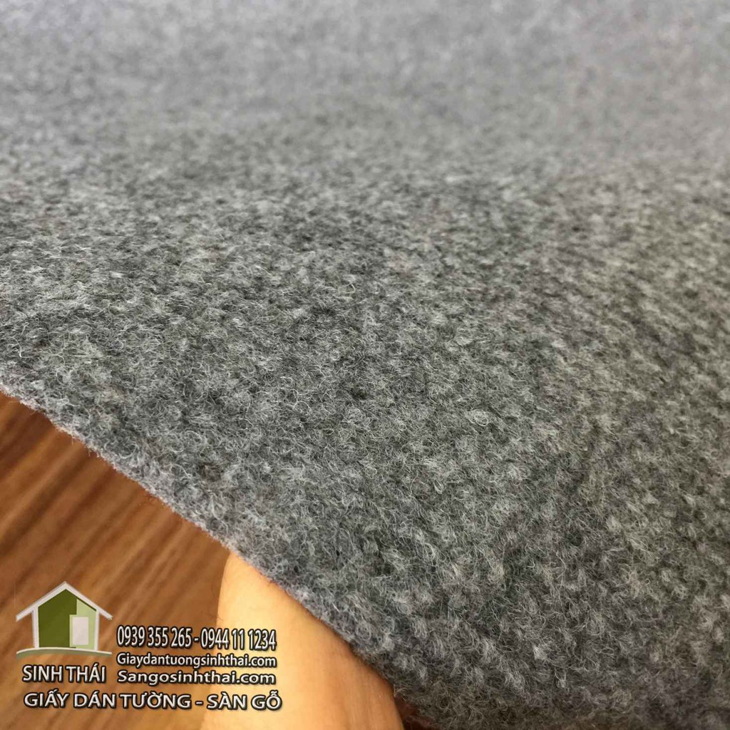 Thảm nỉ trải sàn màu xám - 1m²