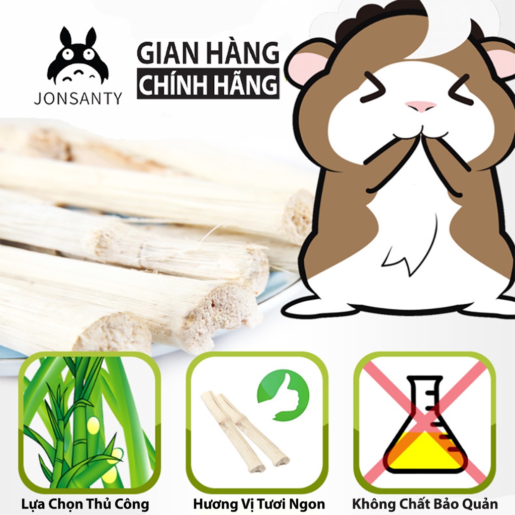Cành trúc mài răng cho chuột hamster, thỏ, bọ ú, rabit hàng hãng JONSANTY