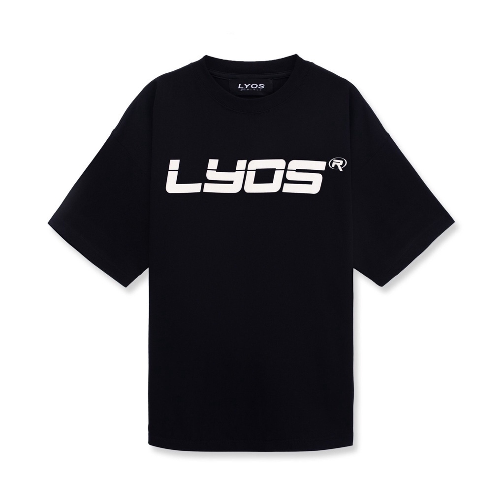 Áo Thun LYOS Logo T-Shirt Đen/Trắng/Hồng