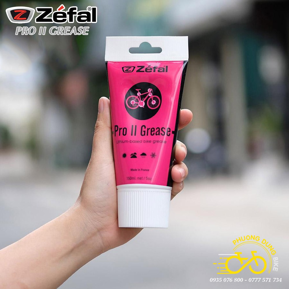 Mỡ bò bôi trơi chịu nhiệt xe đạp ZEFAL PRO II GREASE 150ml