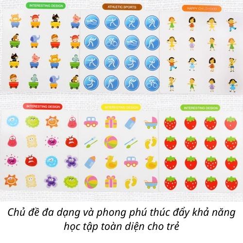 Đồ chơi gỗ lật hình luyện trí nhớ cho bé, đồ chơi trẻ em phát triển trí tuệ cho bé, 12 chủ đề đa dạng phong phú