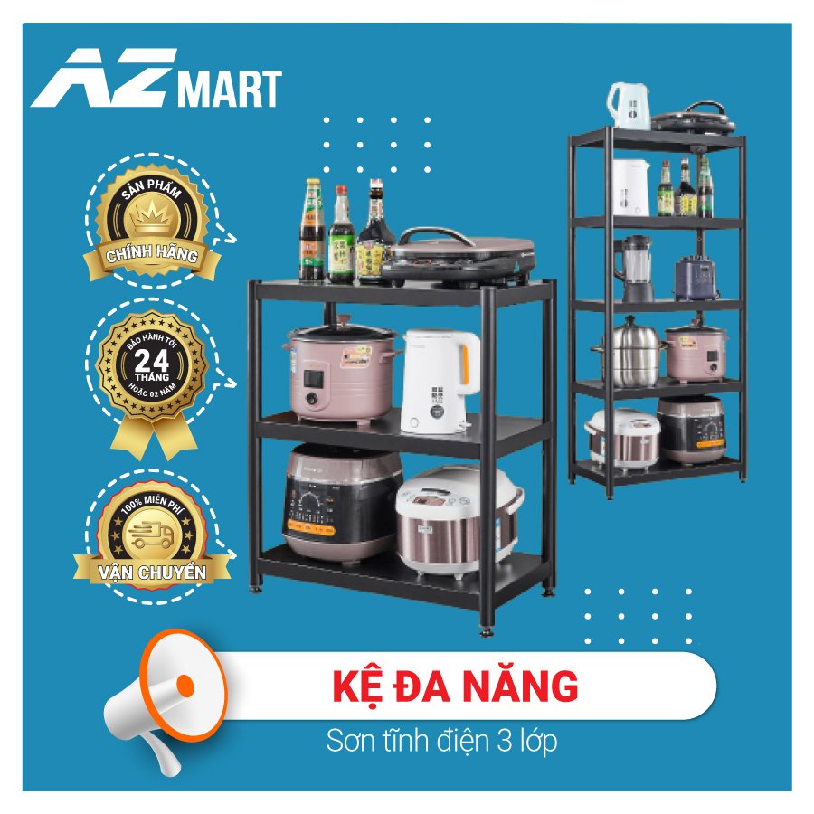 Kệ Đa Năng - Kệ Bếp Đa Năng - 3, 4, 5 Tầng Cho Nhà Bếp