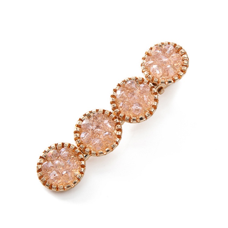 Kẹp Tóc Đính Đá Pha Lê Thời Trang Hàn Quốc Cho Nữ