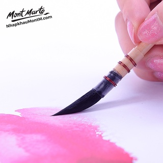 MỚI Cọ Vẽ Lông Chồn Cao Cấp MONT MARTE | Water Colour Traditional Mop