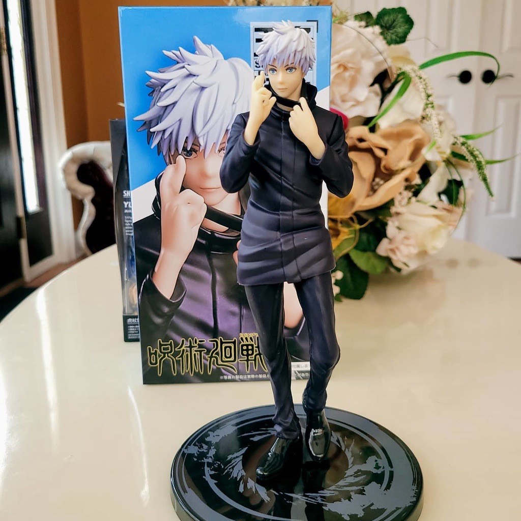 Mô hình Jujutsu Kaisen Gojo Satoru dáng đứng 20cm, figure Jujutsu Kaisen, mô hình chú thuật hồi chiến trang trí decor