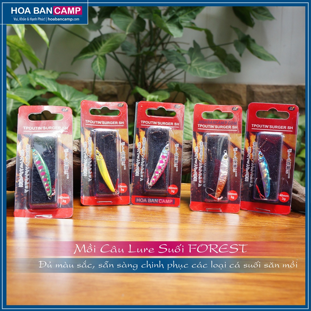 Mồi Lure Suối, Mương Thiểu -  FOREST | 3gram