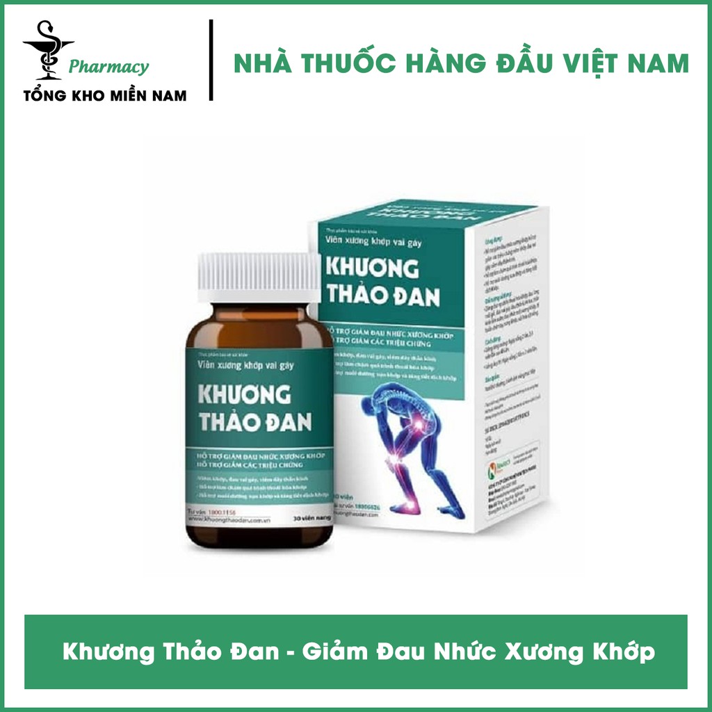 Xương Khớp Khương Thảo Đan - Hộp 30 Viên
