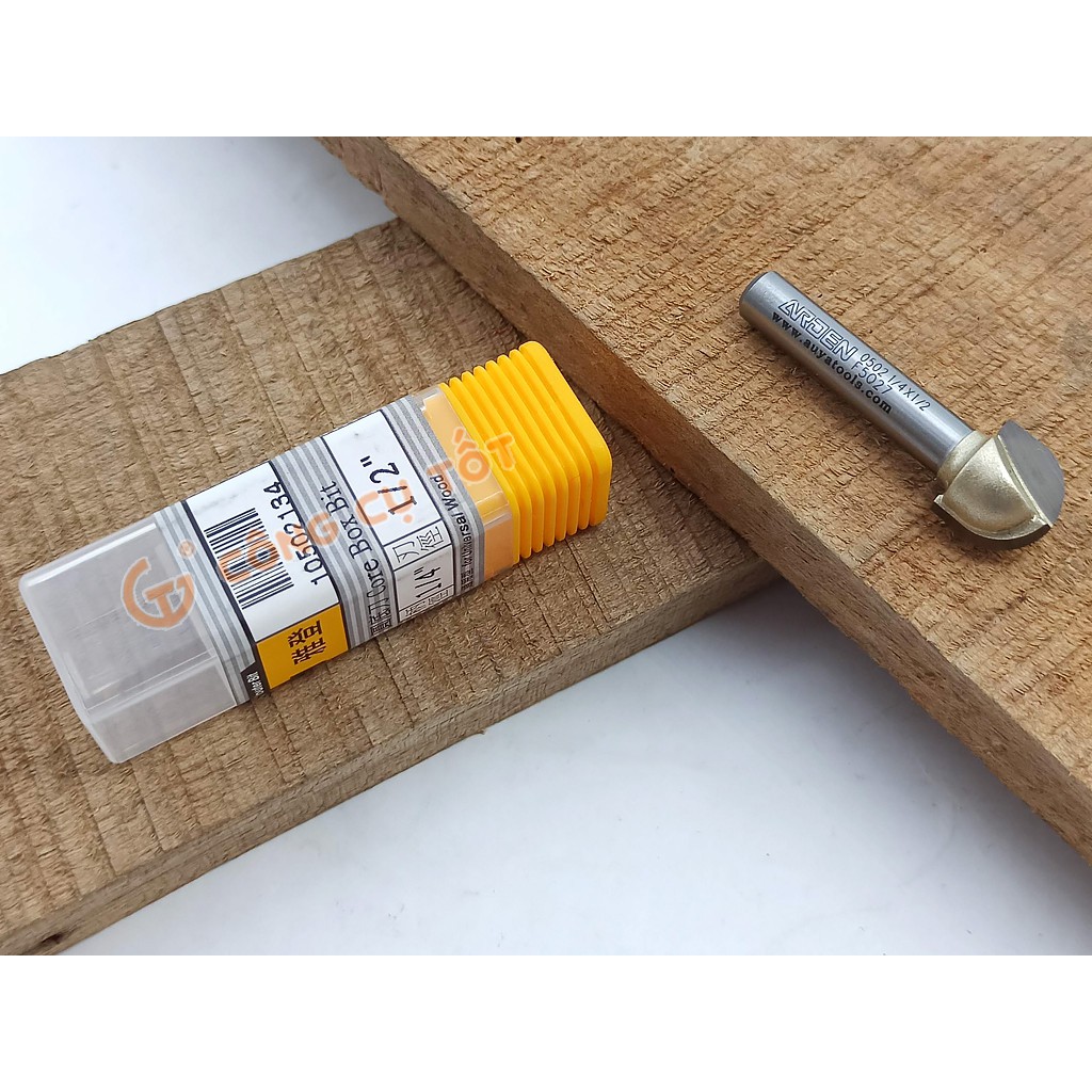 Mũi phay gỗ quả đào ARDEN chân 1/4inch (6.35mm)