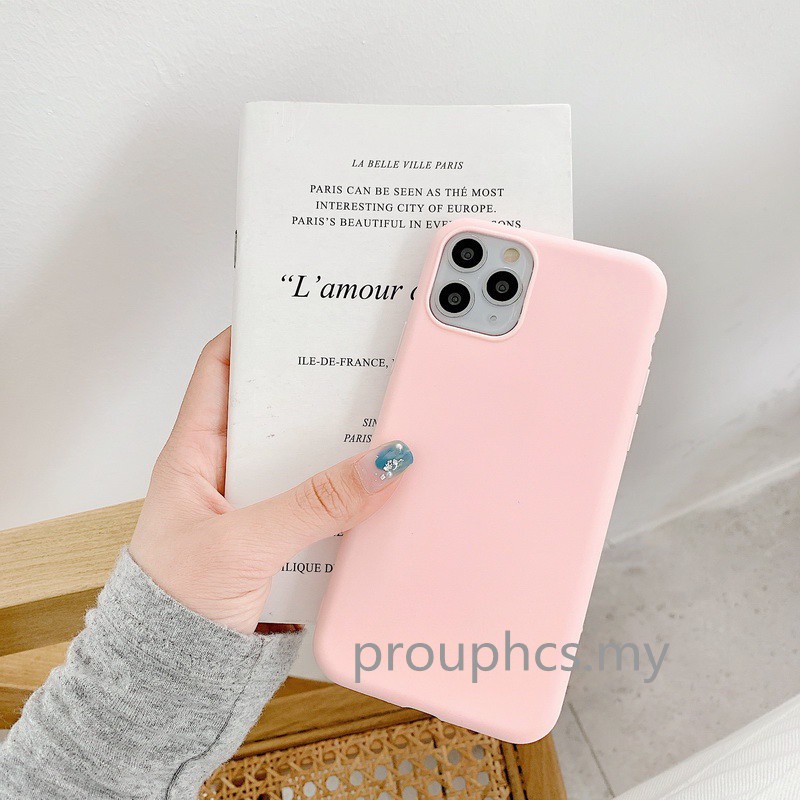 Ốp Điện Thoại TPU Mềm Màu Macaron Cho VIVO V2036 V2040 1920 V2022 V2111 1723 1726