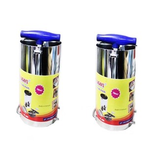 Bộ 2 khuôn làm giò chả Inox Dragon