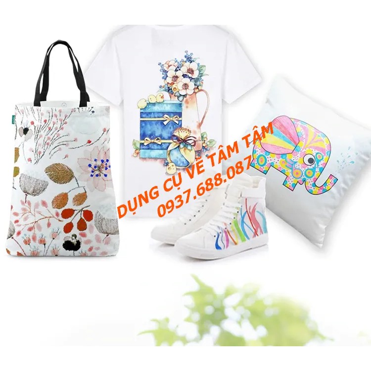 [ TÂM TÂM ]-Bút Vẽ Vải Không Phai Màu Marvy 560 bán lẻ theo màu-