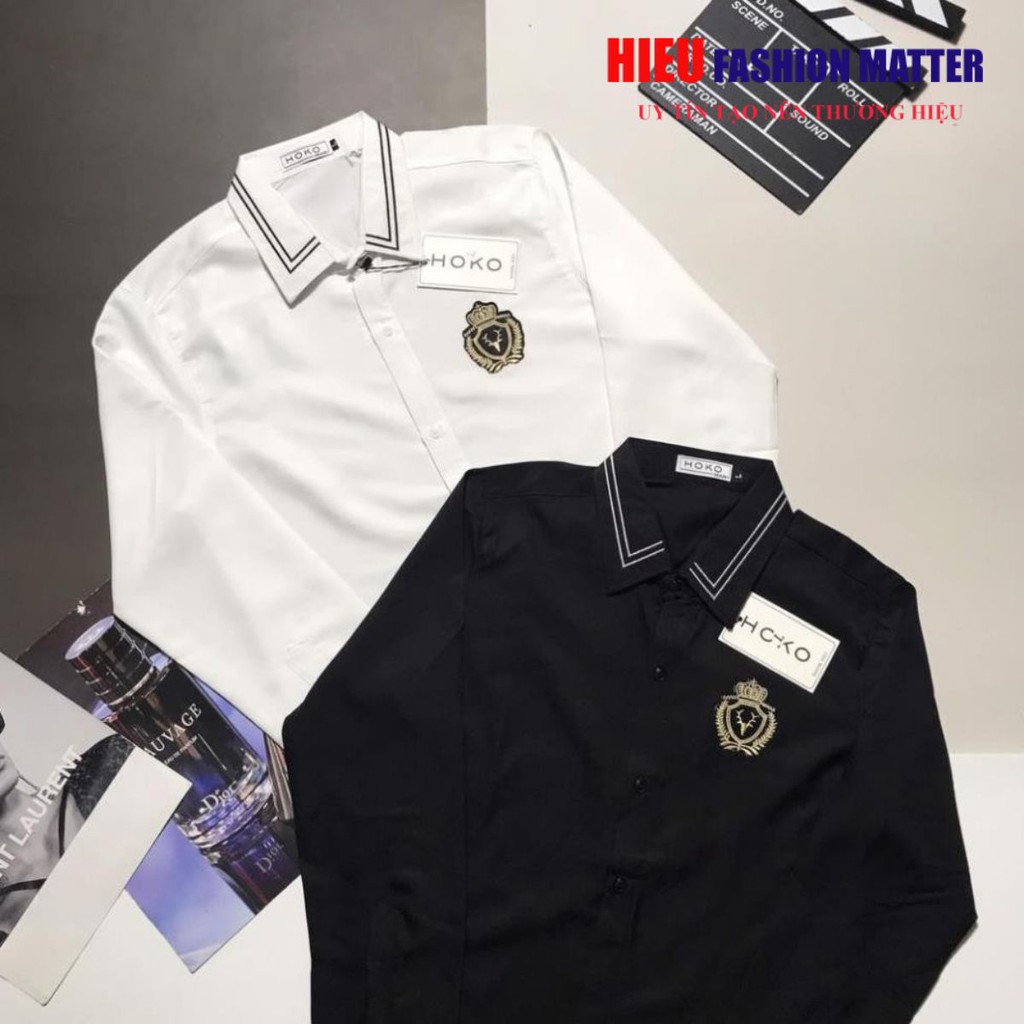 Áo sơ mi Nam Nữ ⚡ FREE SHIP ⚡ Áo sơ mi in thêu Ong vương miện Dolce Gabbana 😍😍😍