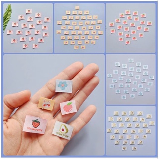 10 mác vải thêu nhí 🐰🍓🥑🍑