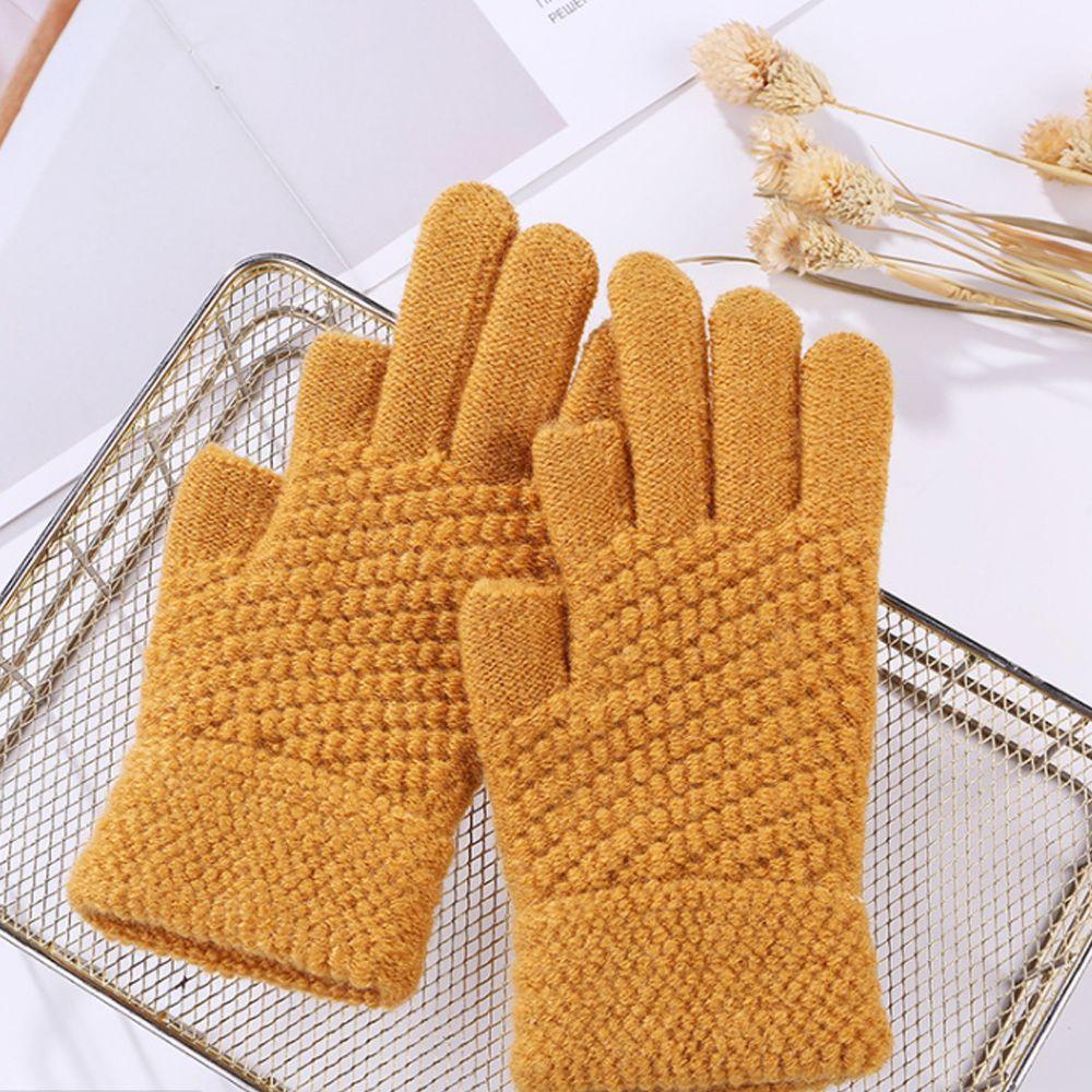 BORAG Găng Tay Len Nhung Mềm Mại Giữ Ấm Cánh Tay