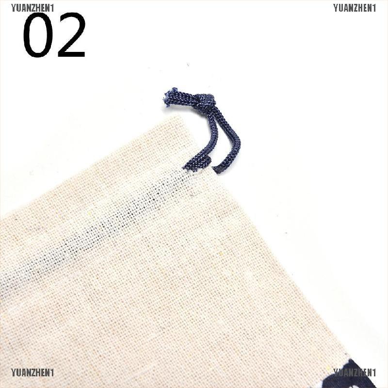 [YUANZHEN1] Set 2 Túi Đựng Trang Sức Làm Bằng Vải Cotton