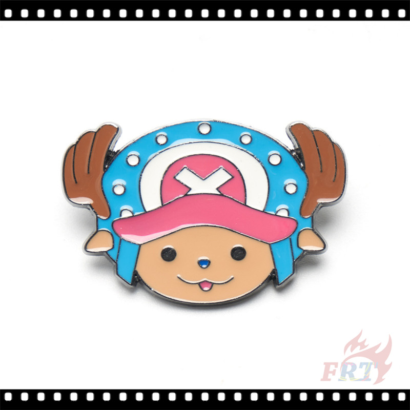 ★ Ghim Cài Áo Hình Nhân Vật Luffy / Zoro / Nami / Robin / Chopper / Sanji / Usopp / Brook / Franky Trong One Piece ★ 1 Huy Hiệu Cài Áo Hình Ba Lô Thời Trang