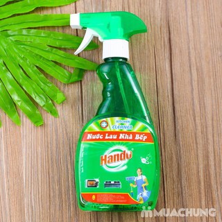 Nước lau nhà bếp Hando 500ml (Xanh lá cây)