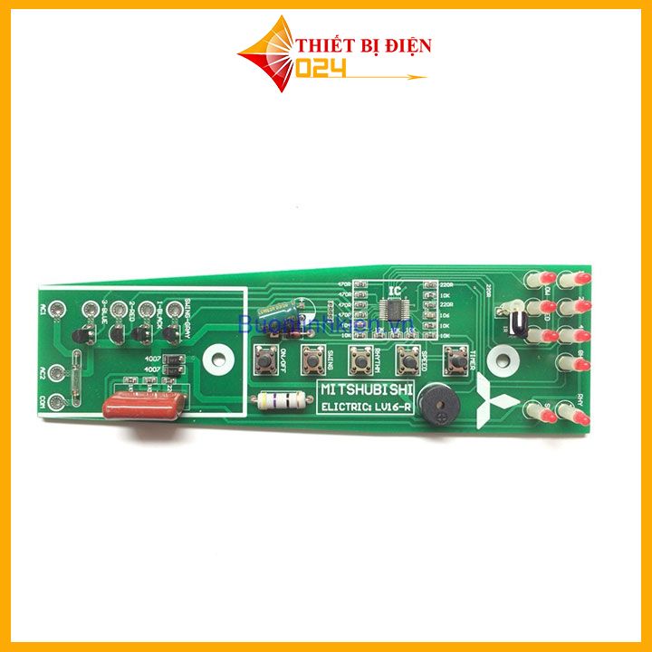 Mạch điều khiển quạt cây Mitsubishi LV16-R LV16 RV Mạch thay thế quạt đứng mitsubishi nhận khiển zin