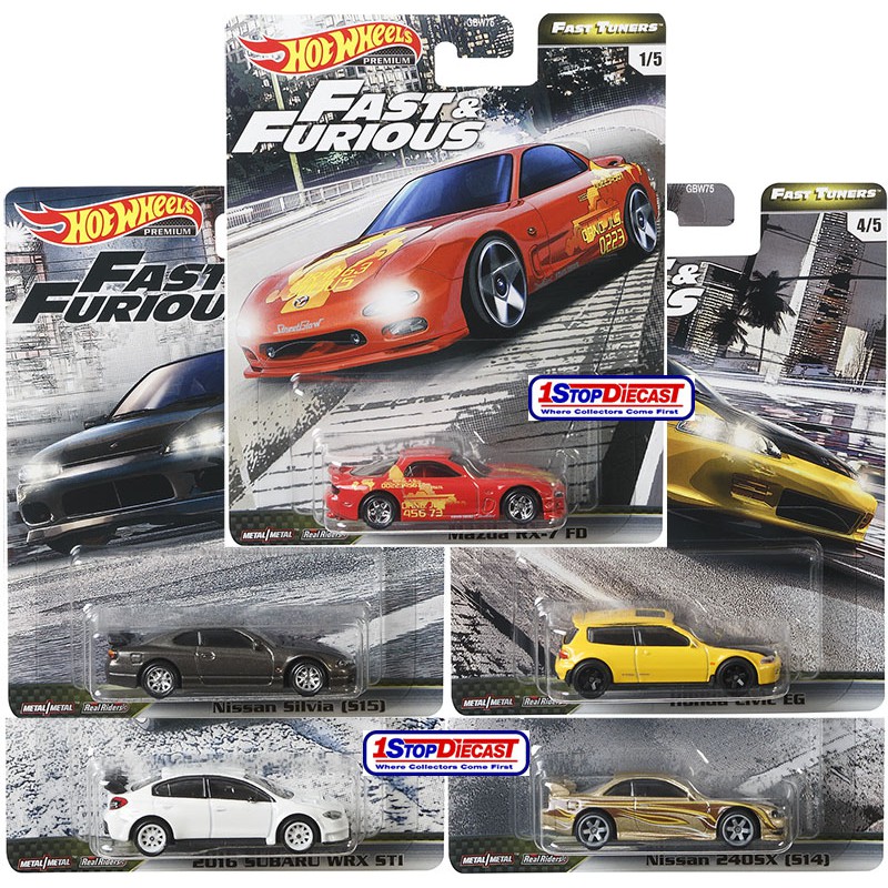 Siêu xe Hot Wheels chủ đề Fast &amp; Furious GBW75