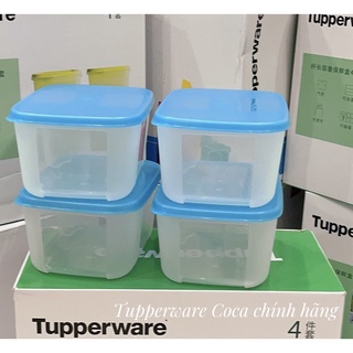 Bộ 4 hộp đông tupperware freezermate fit 650ml