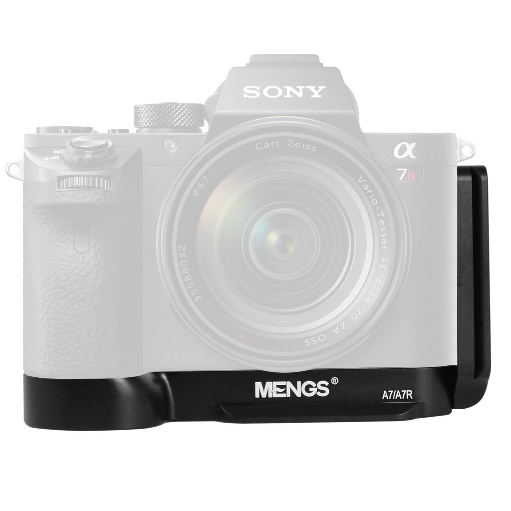 Đế Máy Ảnh (L-Plate) Sony A7, A7R, A7S - Đế Kim Loại Hiệu Mengs Cực Chuẩn