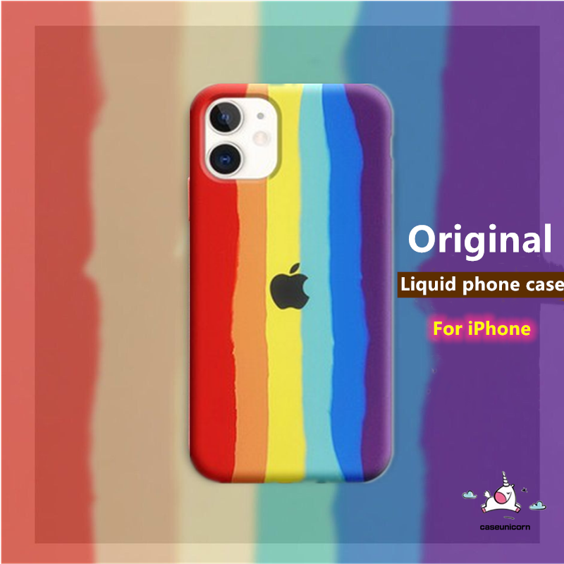 Ốp điện thoại silicon màu cầu vồng cho iphone 11 Pro Max 6 6s Plus 7 8 8plus 8plus 7plus Xs Max Xr X Iphone SE 2020 | BigBuy360 - bigbuy360.vn