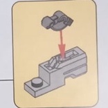 Đồ Chơi  Chính Hãng Projectile Launcher, 1 x 2 Mini Blaster / Tile Shooter