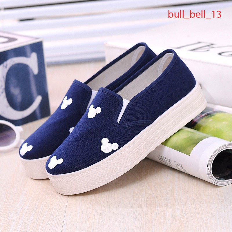 Giày slip on đế độn gấu cute size to 38 39 40 giá thanh lý 1820 diệu phan | BigBuy360 - bigbuy360.vn
