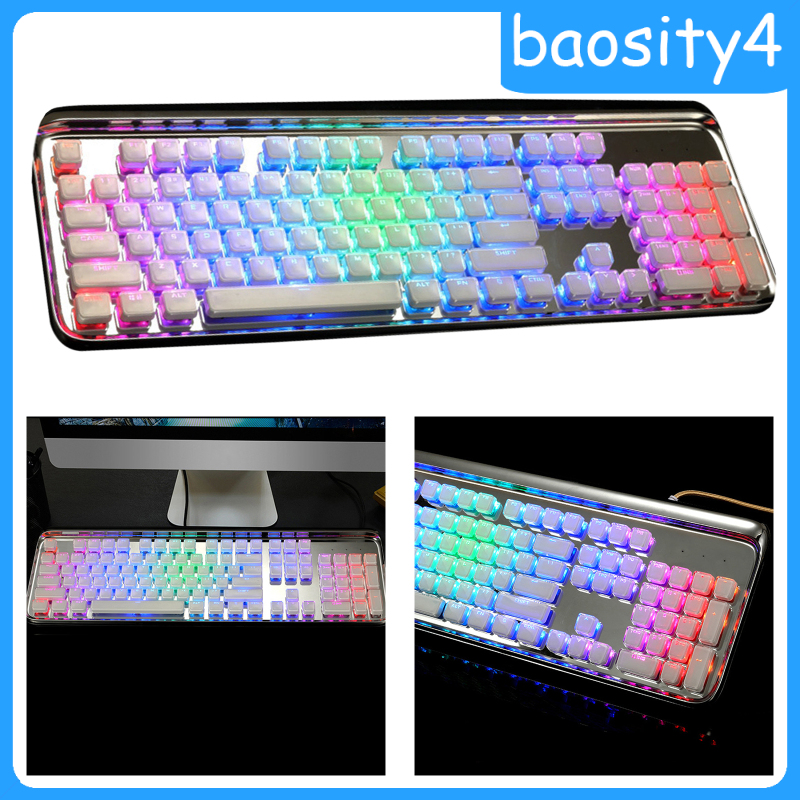 (Hàng Mới Về) Set 4 Nút Bàn Phím Trong Suốt Cao Cấp Tiện Dụng 108 Phím | BigBuy360 - bigbuy360.vn