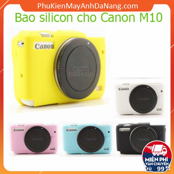 Vỏ bảo vệ máy ảnh canon M10 - bao silicon cho Canon M10