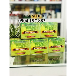 Trà thảo dược túi lọc kolenda mẫu mới hộp 10 gói trà túi lọc kolenda - nhuận tràng, ăn uống không tiêu, đầy chướng