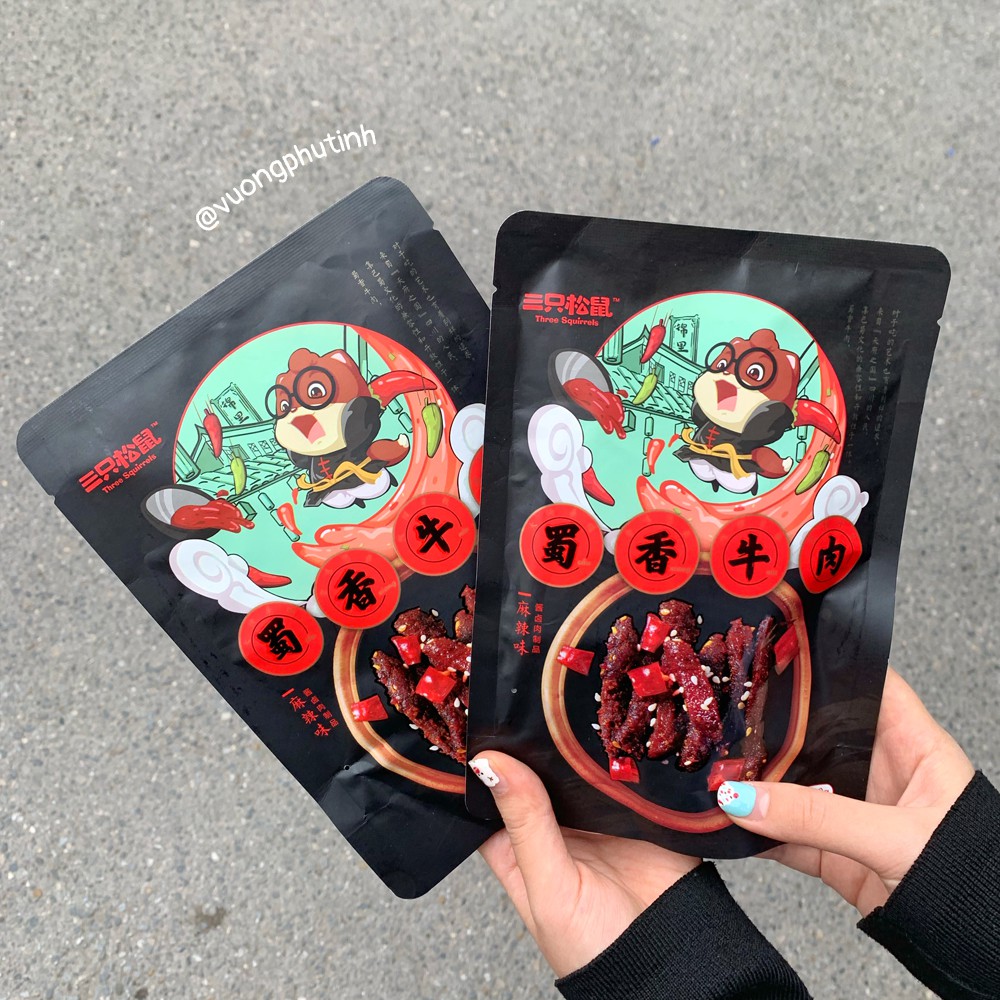 Thịt Bò Khô - Hãng Ba Con Sóc | Vương Phủ Tỉnh | BigBuy360 - bigbuy360.vn