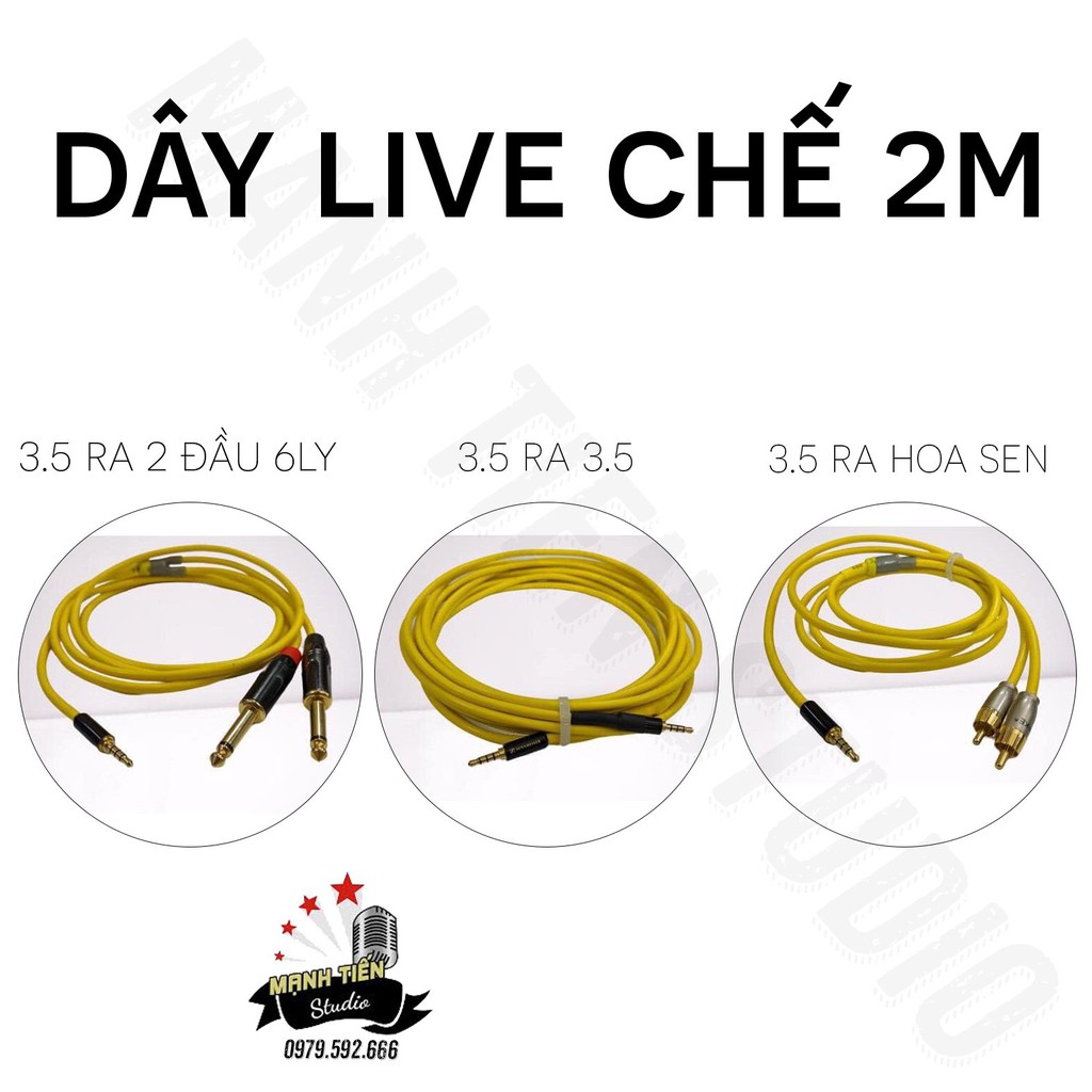 Dây livestream tự chế chất lượng cao