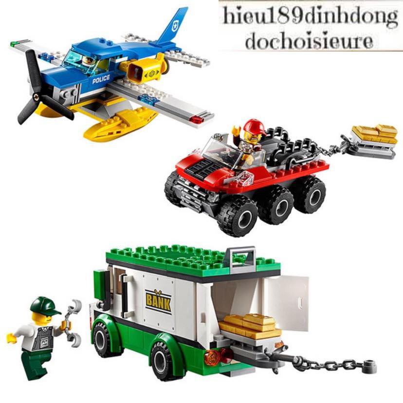 Lắp ráp xếp hình 10864 : Thủy Phi Cơ máy bay Cảnh Sát Bắt Cướp