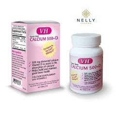 Viên uống bổ sung canxi calcium 500+D ⚡ Chính Hãng ⚡ ⚡ Nhập khẩu mỹ ⚡