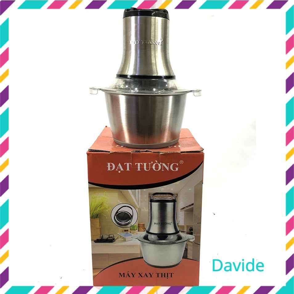 Máy xay cầm tay FREESHIP Máy sinh tố cối inox xay thịt, rau củ quả cực tiện lợi [may xay]