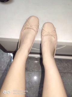 Giầy Bệt Happy Feeling hàng order QCL1 (Sẵn đen sz 36)