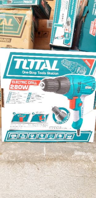 MÁY KHOAN HOẶC BẮN VÍT 280W TOTAL (MODEL:TD502106)