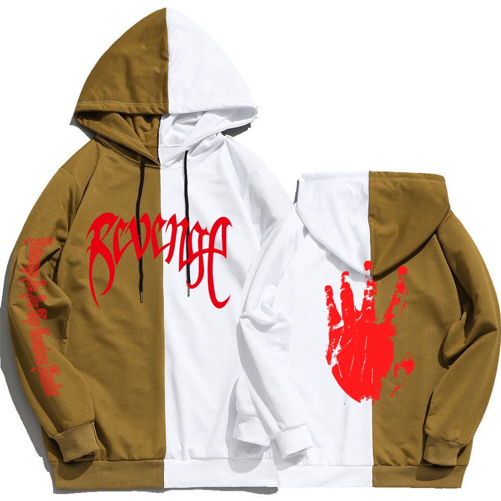 Xxxtentacion Revenge Áo Hoodie Mỏng Hai Màu Phong Cách Hip Hop Cho Nam Và Nữ