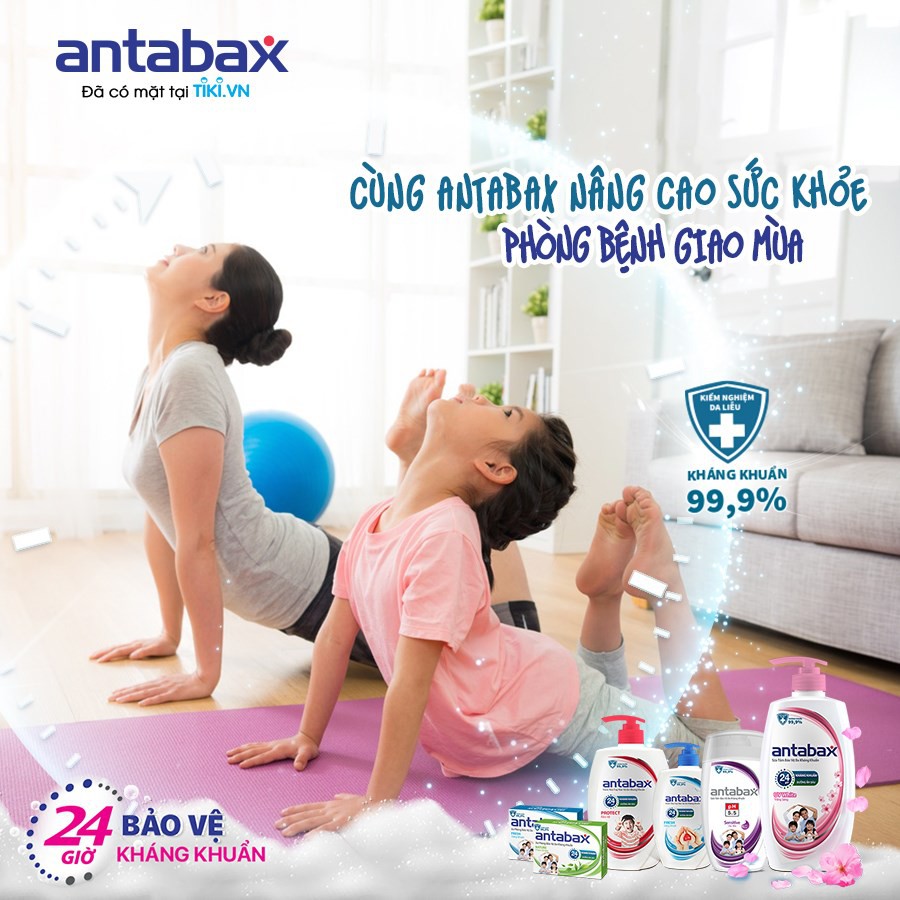NƯỚC RỬA TAY ANTABAX 250ml/500ml