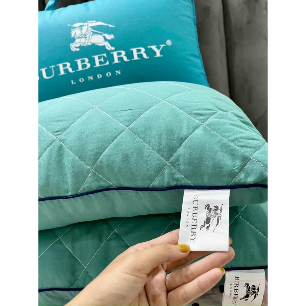 Ruột gối Burberry Nhập khẩu chất lượng 5 sao - Có túi xách - Full 3 màu - 50cmx70cm - 2kg/ đôi - Hút chân không