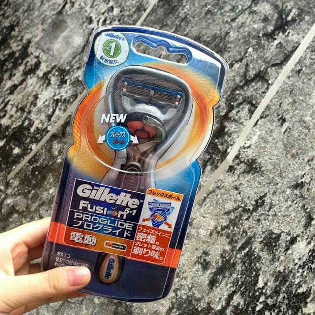 Dao Cạo Râu Gillette Fusion ProGlide 5+1 - Nhật Bản