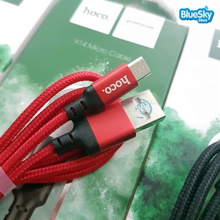Cáp sạc micro HOCO X14 dây dù 1m