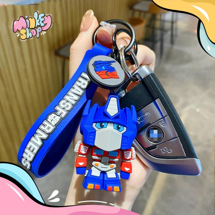 Móc Khoá RoBot TRANSFORMERS Siêu Ngầu Nhiều Mẫu Dễ Thương Phụ Kiện Túi Xách, Balo, Cặp Xách 02MKR -Minkey