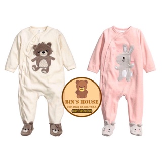 Body nhung cho bé sz 6-12m