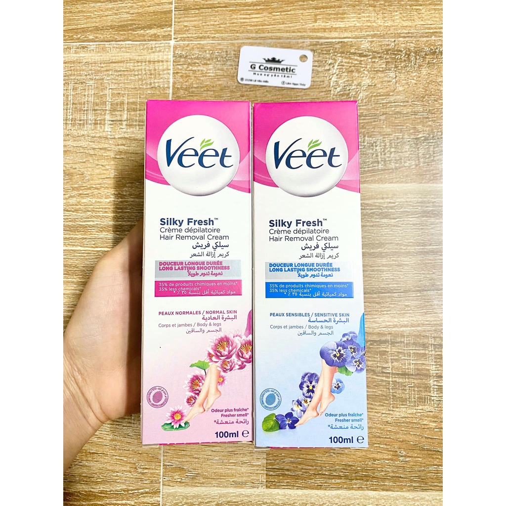 Kem Tẩy Lông Veet Pháp 100ml