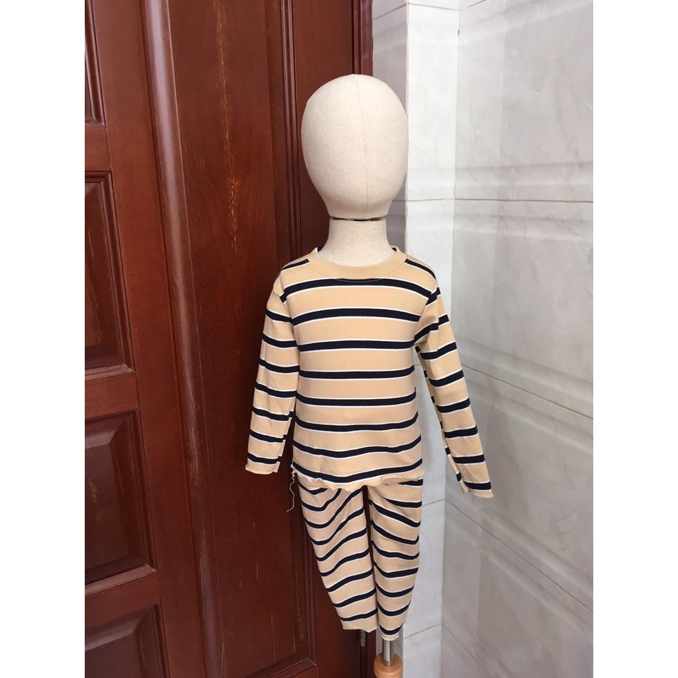 Bộ Thun Kẻ Sọc Cho Bé Size 1 - 6 Tuổi- màu lấy ngẫu nhiên