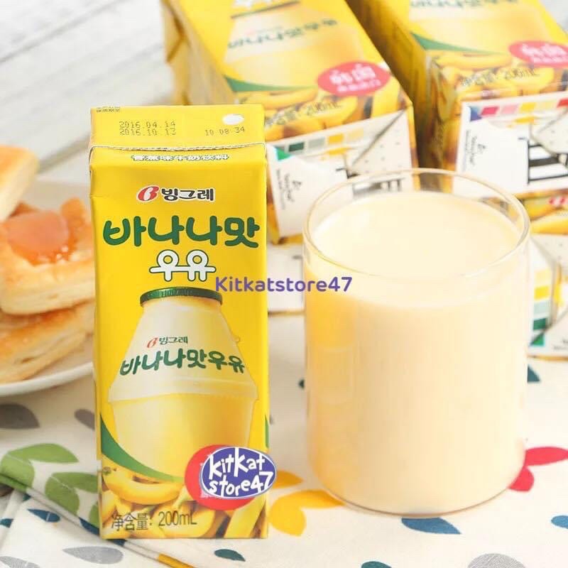 SỮA TRÁI CÂY BINGGRAE HÀN QUỐC HỘP 200ml
