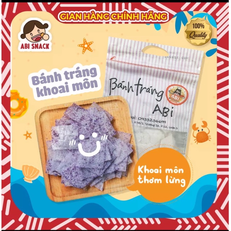 BÁNH TRÁNG ABI VỊ KHOAI MÔN
