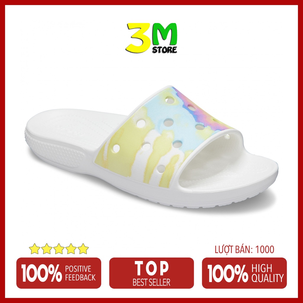 Dép Quai Ngang, Dép Lê Cross Slide Classic camo họa tiết Unisex Êm, Bền, Đẹp Nhiều Màu